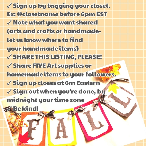 11/24 ARTS & CRAFTS OR HANDMADE SHARE GROUP - Picture 2 of 2